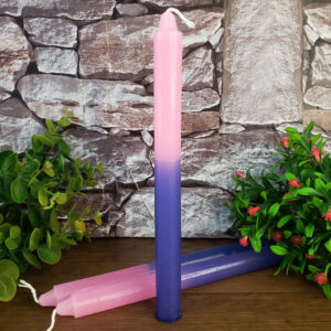 Vela Palito Rosa/Azul - Unidade
