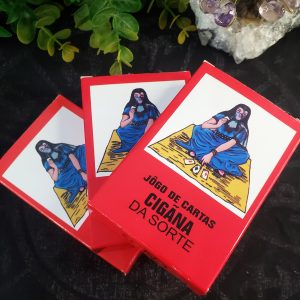 12 Unidades - Jogo de Cartas Cigana da Sorte 36 Cartas